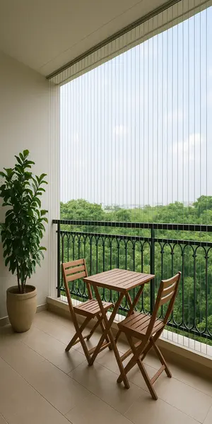 Netting Fixers Premium Invisible Grills for Staircases