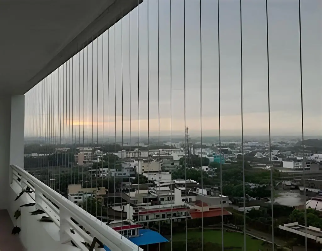 Balcony Invisible Grills Cost in Bangalore (3)