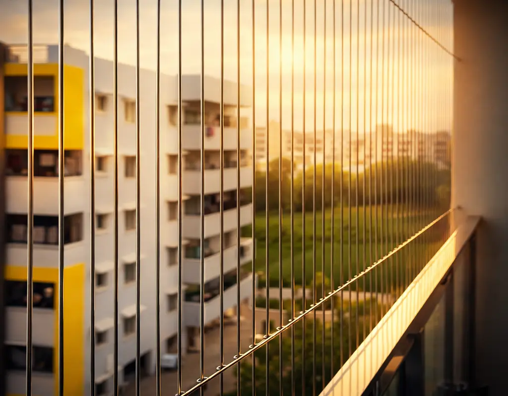 Balcony Invisible Grills in Hebbal and Varthur