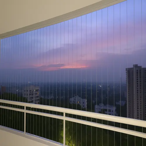 Premium Balcony Invisible Grills in Hebbal and Varthur