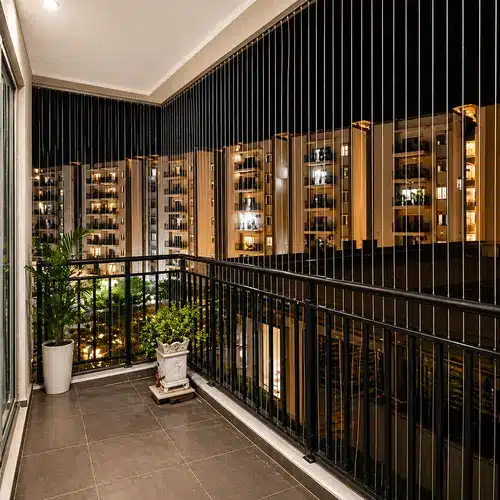 Premium Balcony Invisible Grills in Hoodi Circle and Kadugodi