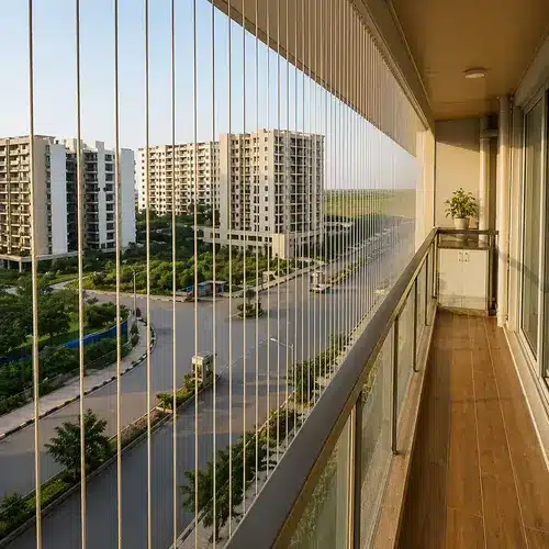 Premium Invisible Grills for Balcony in Gunjur and Bangalore